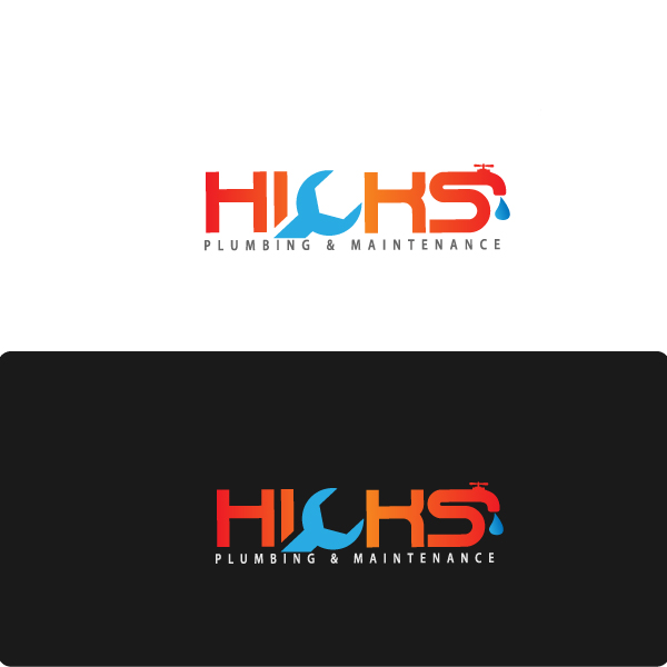 Logo-Design von amboge für Hicks plumbing and maintenance  | Design #9422617