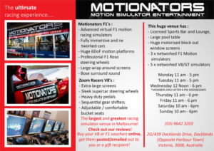 Flyer Design by Jay Curtis Daily for F1 EXPERIENCE PTY LTD | Design: #9472589