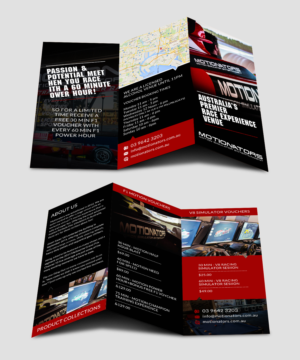 Flyer Design by Kishaloy_D for F1 EXPERIENCE PTY LTD | Design: #9466722