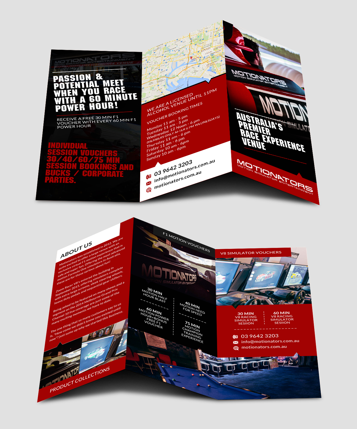 Flyer-Design von Kishaloy_D für F1 EXPERIENCE PTY LTD | Design #9547133