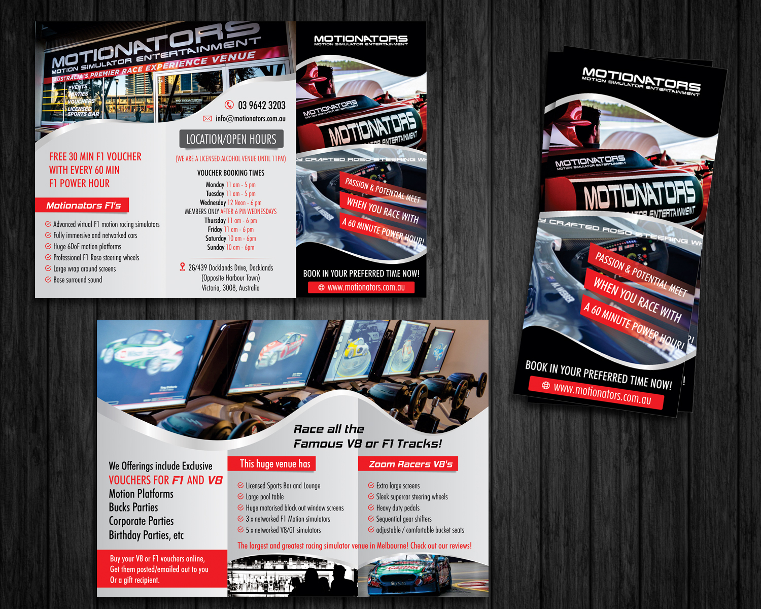 Flyer-Design von ecorokerz für F1 EXPERIENCE PTY LTD | Design #9451009