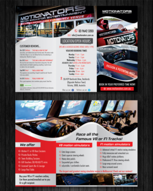Flyer Design by ecorokerz for F1 EXPERIENCE PTY LTD | Design: #9549294