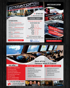 Flyer Design by ecorokerz for F1 EXPERIENCE PTY LTD | Design: #9557359