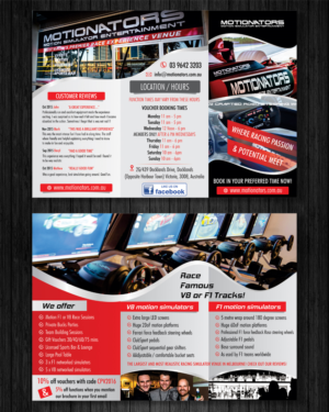 Flyer Design by ecorokerz for F1 EXPERIENCE PTY LTD | Design: #9559049