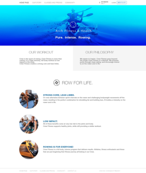 Diseño Web por dii para Arch Fitness & Health | Diseño: #9437020