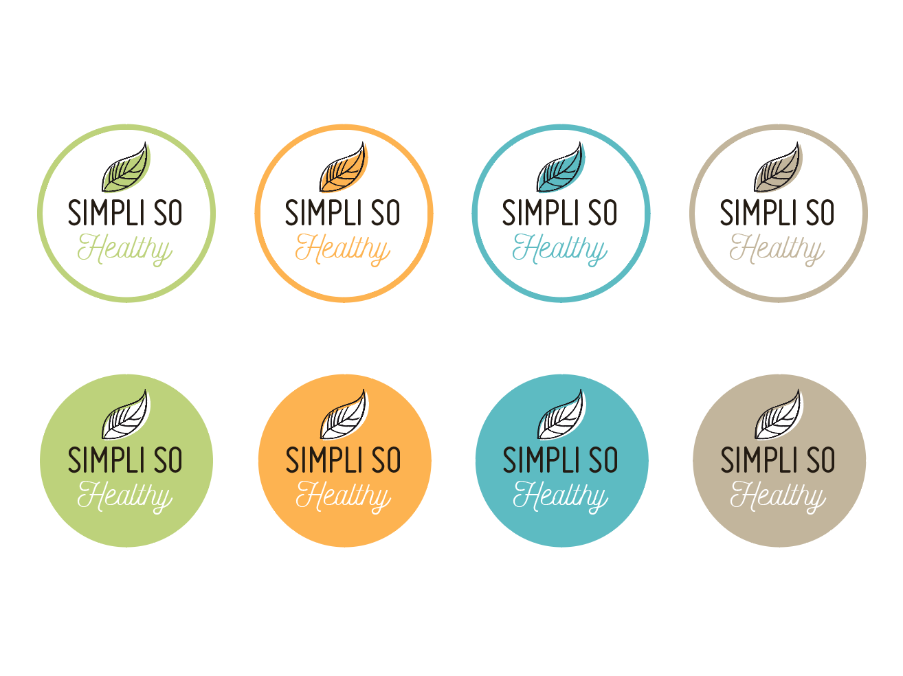 Logo Design by wonderland for Simply So Healthy, LLC | Design #9582069