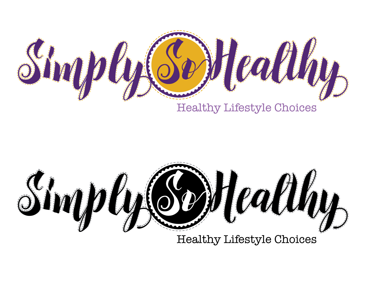 Logo Design by Lance Palmer for Simply So Healthy, LLC | Design #9566236