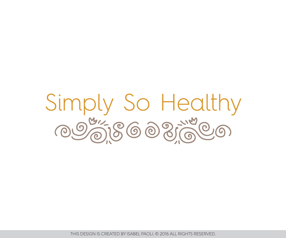 Diseño de Logo por isabel.paoli para Simply So Healthy, LLC | Diseño #9445105