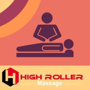 Diseño Vectorizado por Santosh153 para High Roller Massage | Diseño #9535902