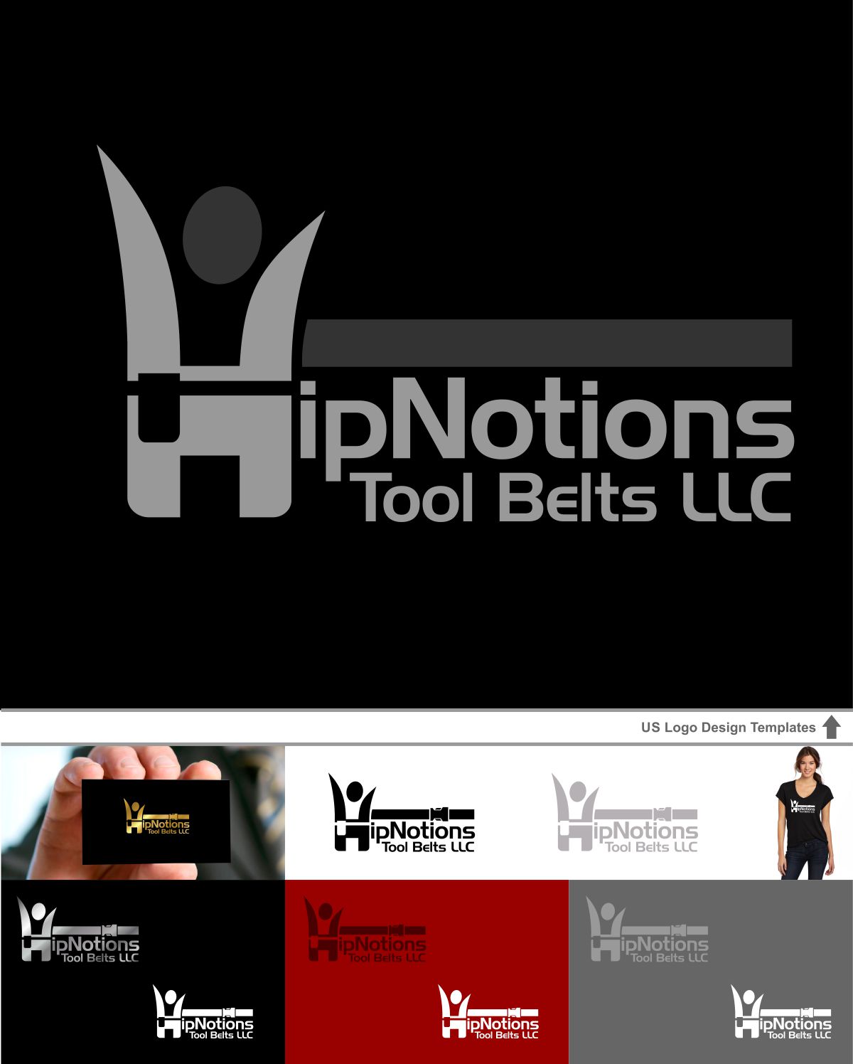 Logo Design by DesignMX (Renan Mejia) for HipNotions Tool Belts, LLC | Design #9445699