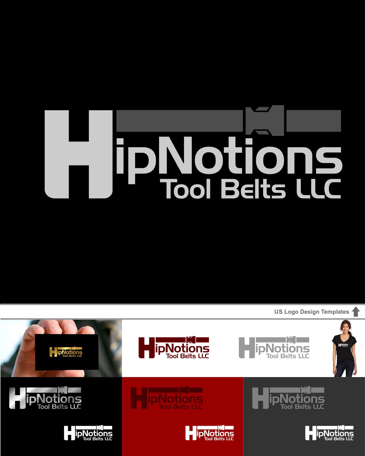 Logo Design by DesignMX (Renan Mejia) for HipNotions Tool Belts, LLC | Design #9445700