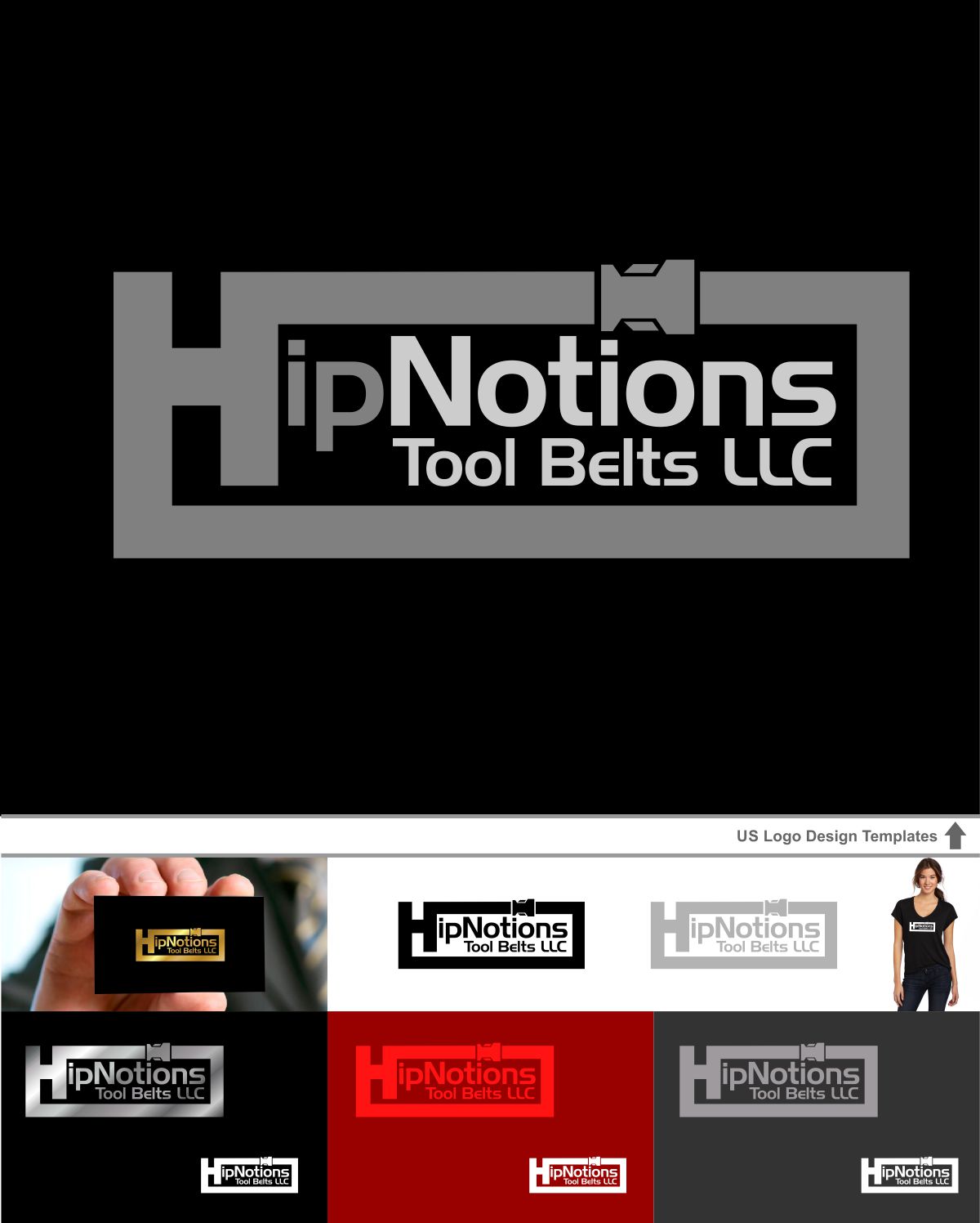 Logo Design by DesignMX (Renan Mejia) for HipNotions Tool Belts, LLC | Design #9446982