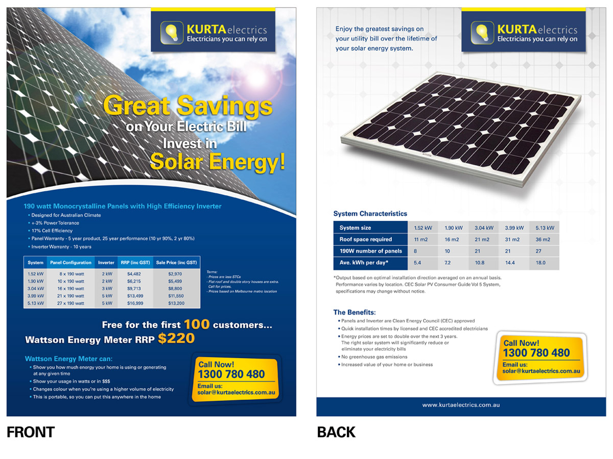 Flyer Design by Vonny Setiawan for this project | Design #421217