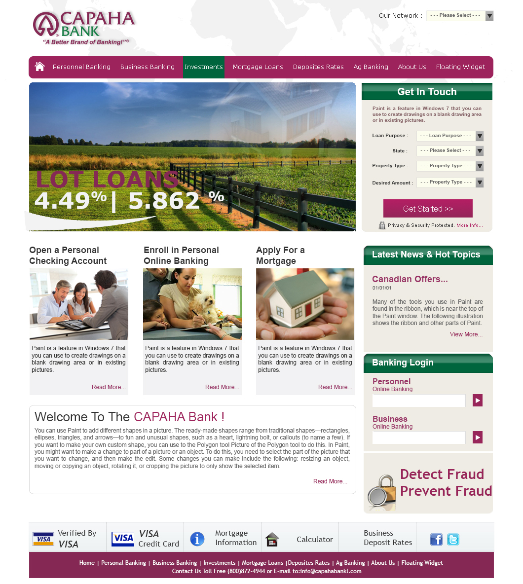 Web Design by Sunrise It Care for this project | Design #2129836