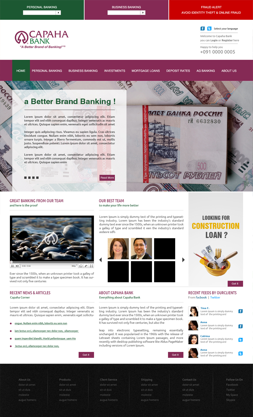 Web Design by Omee for this project | Design #2119286