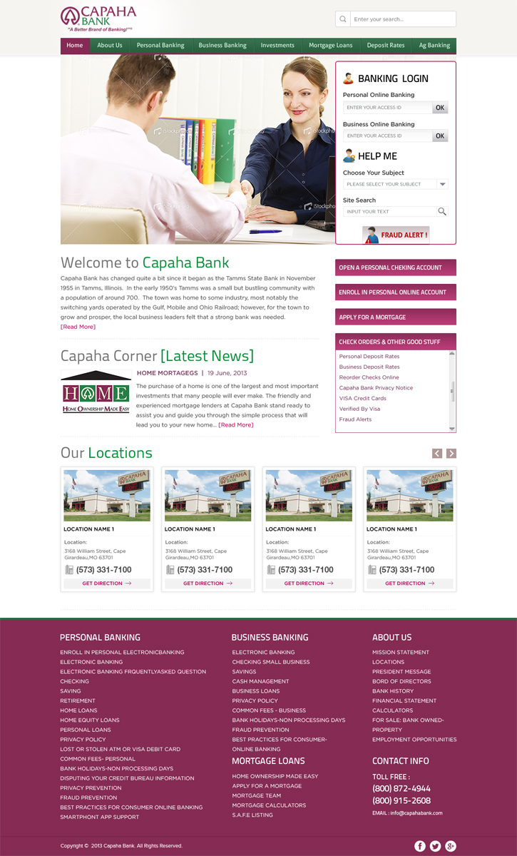 Diseño Web por Mayank Patel para este proyecto | Diseño #2098194
