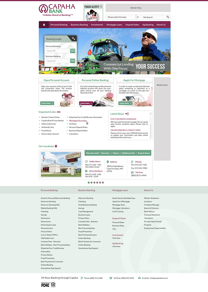Web Design by amberegg for this project | Design #2092415