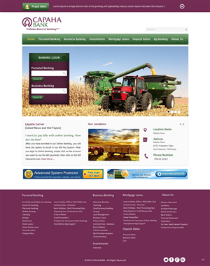 Web Design by pb for this project | Design: #2066703