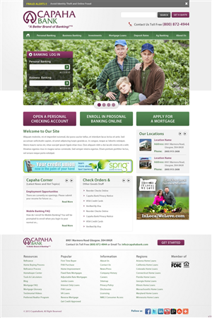 Web Design by pb for this project | Design: #2066707