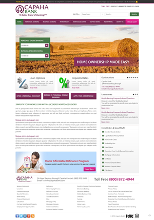 Web Design by pb for this project | Design: #2071688