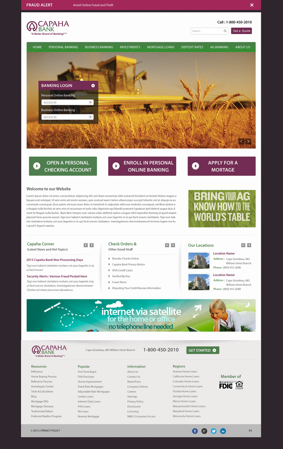 Web Design by pb for this project | Design #2071689