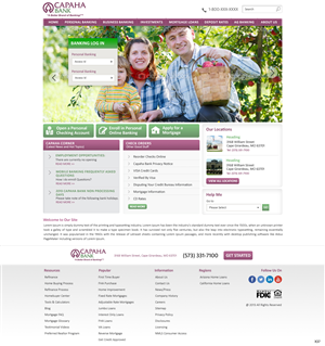 Web Design by pb for this project | Design: #2073855