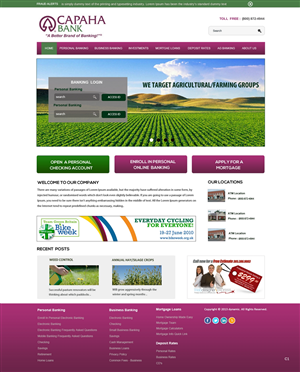 Web Design by pb for this project | Design: #2080282