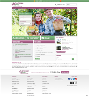 Web Design by pb for this project | Design: #2080293