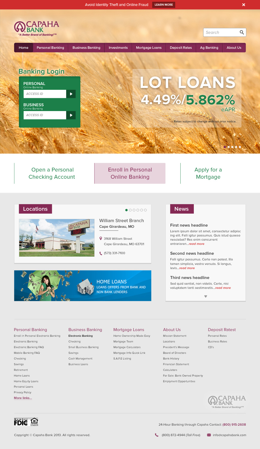 Web Design by Alex D for this project | Design #2067173