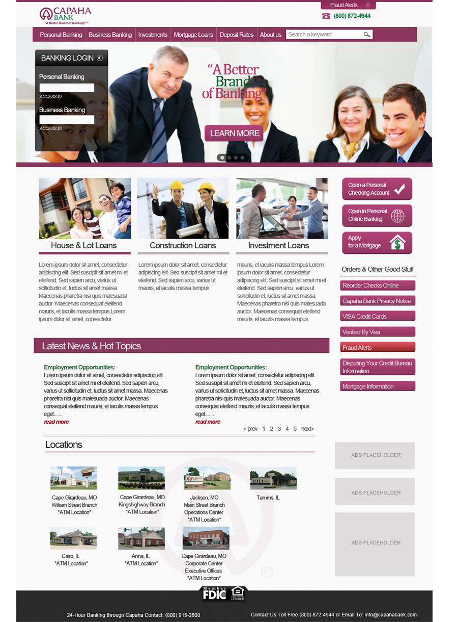 Web Design by JM for this project | Design #2120084