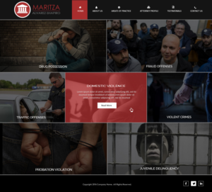 Web Design by Creations Box 2015 for Maritza Alvarez-Shapiro, P.A. | Design: #9502920