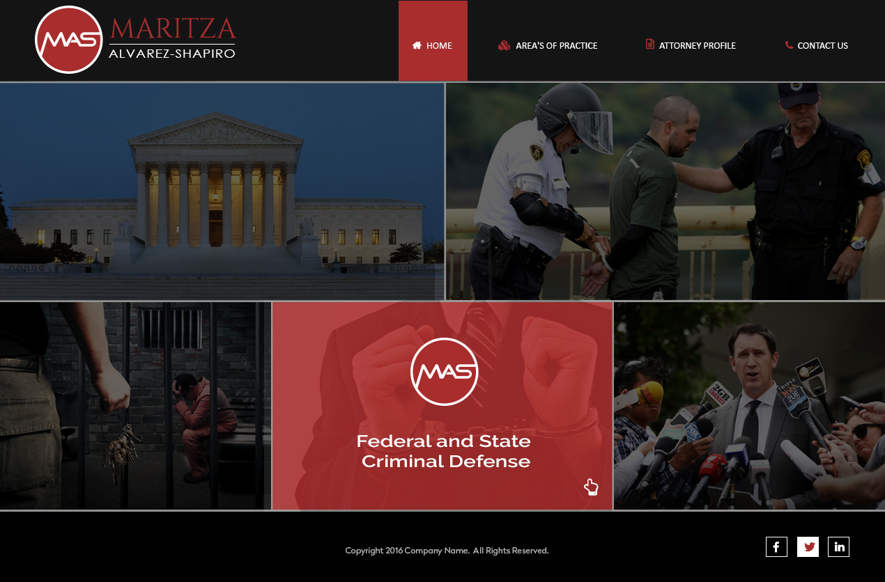 Diseño Web por Creations Box 2015 para Maritza Alvarez-Shapiro, P.A. | Diseño #9540636