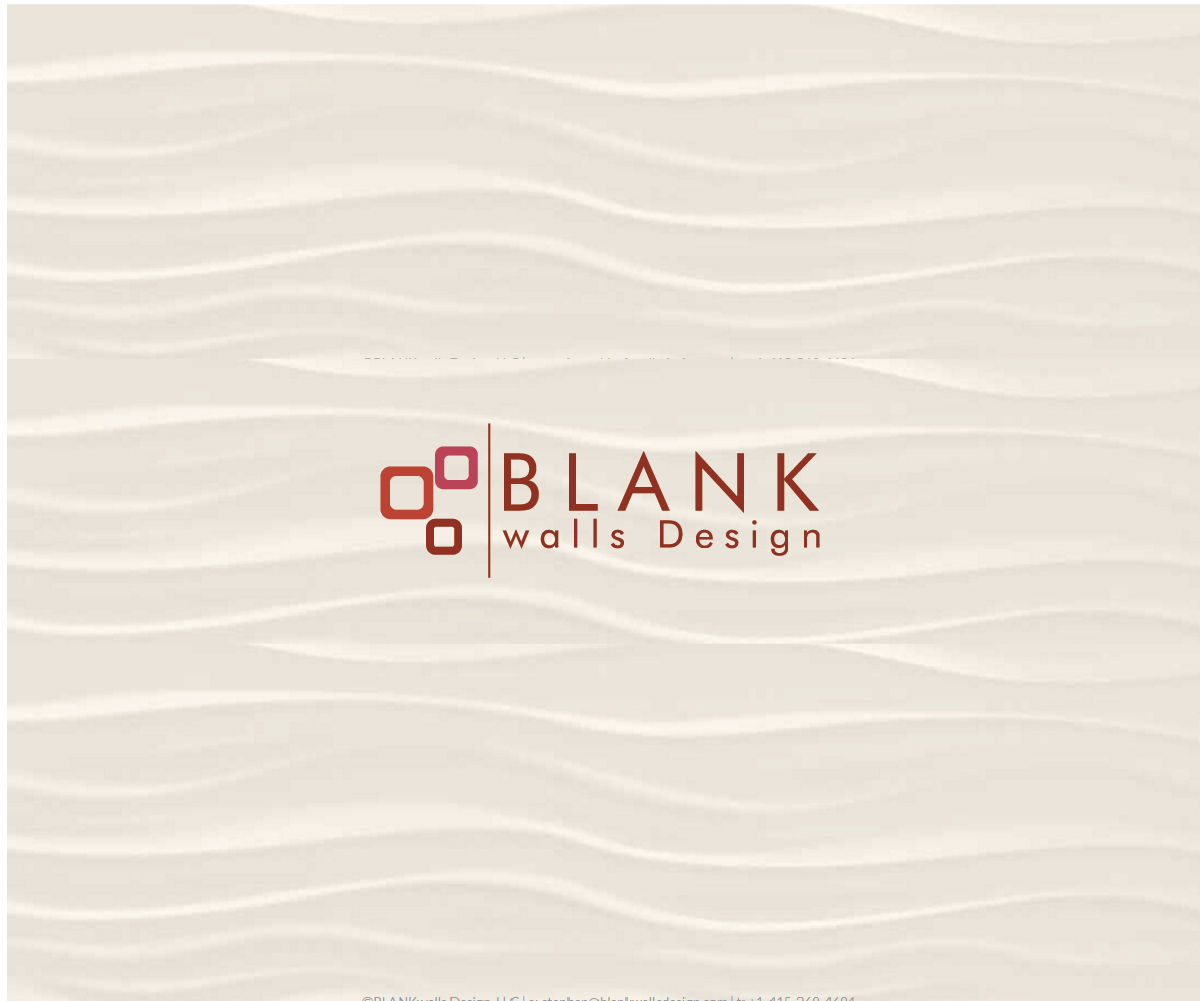 Logo Design by creativemood438 for BLANKwalls Design | Design #9479465