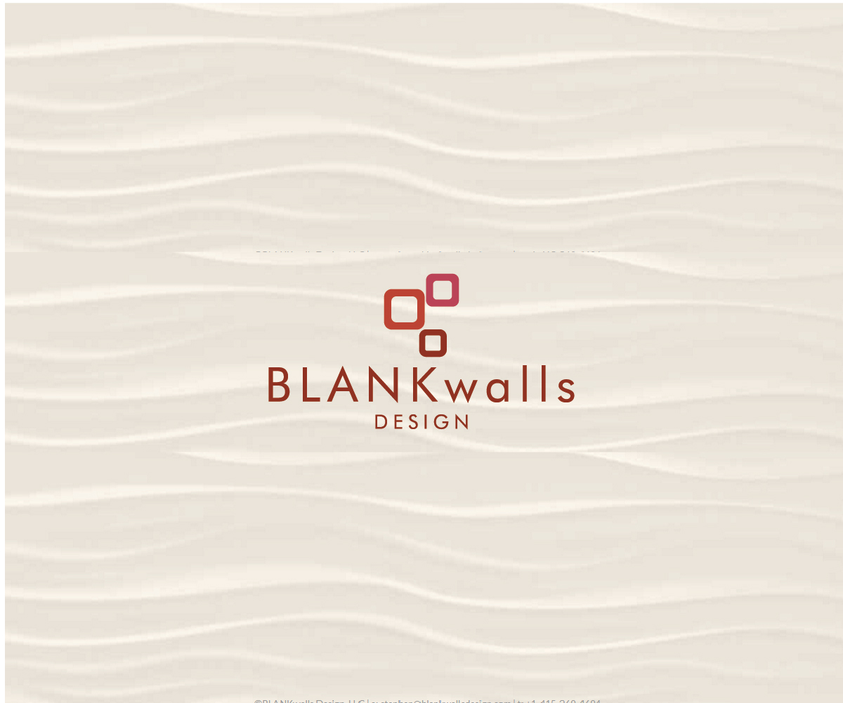 Logo Design by creativemood438 for BLANKwalls Design | Design #9479466
