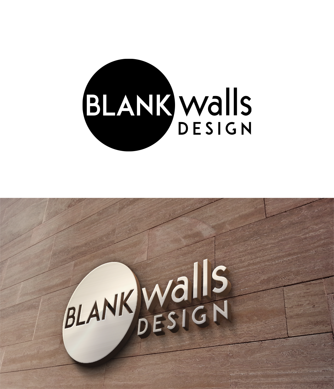 Logo Design by trufya for BLANKwalls Design | Design #9473958