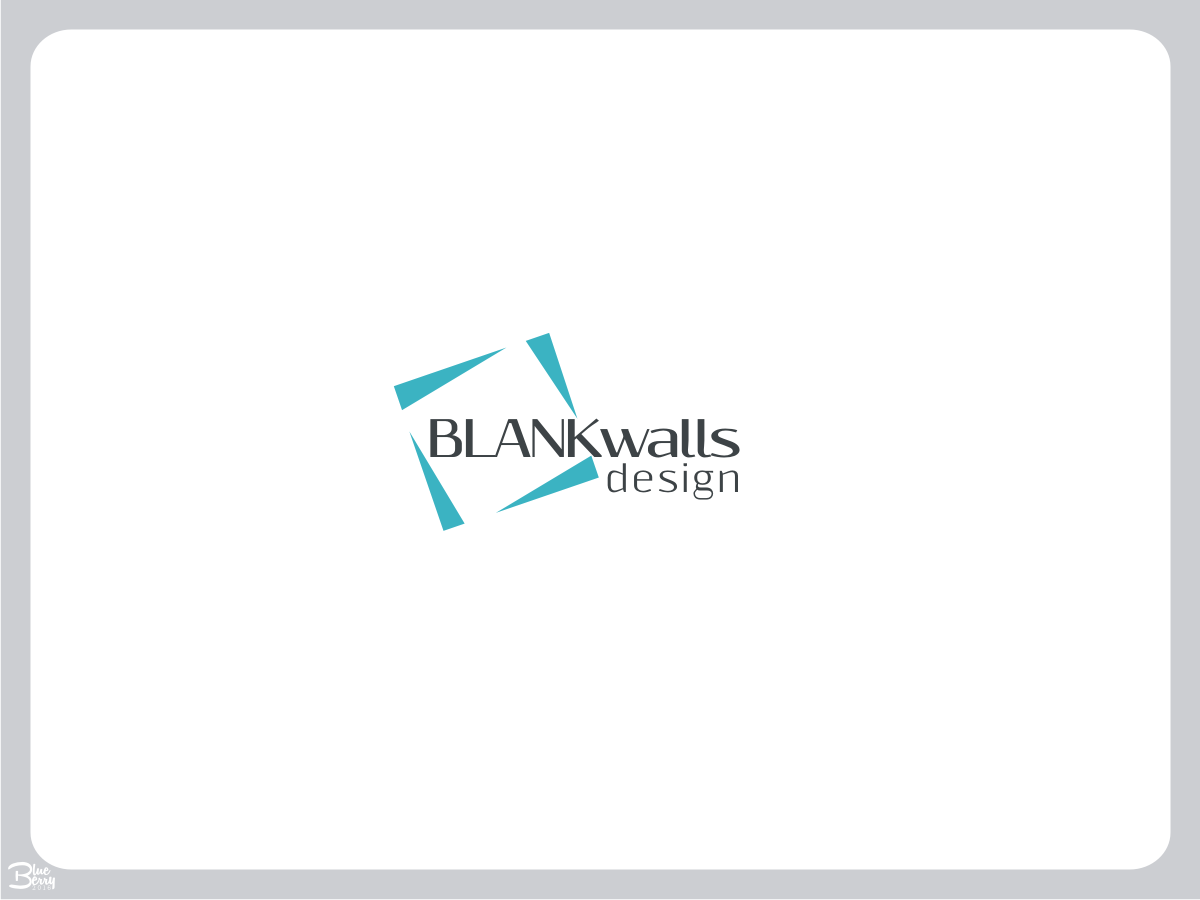 Design de Logo par Blueberry pour BLANKwalls Design | Design #9479920