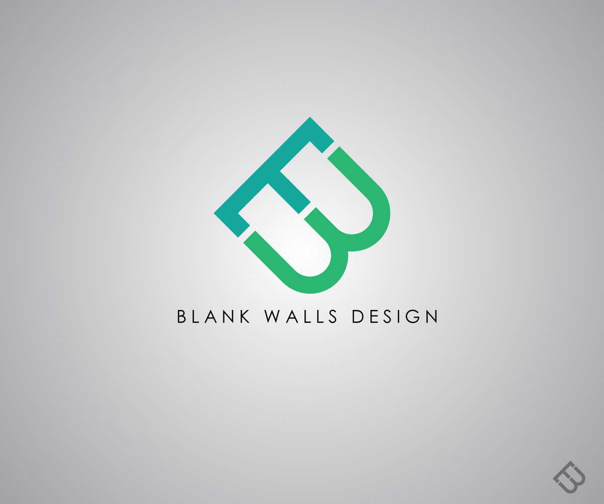 Logo Design by Arrowhead for BLANKwalls Design | Design #9429259