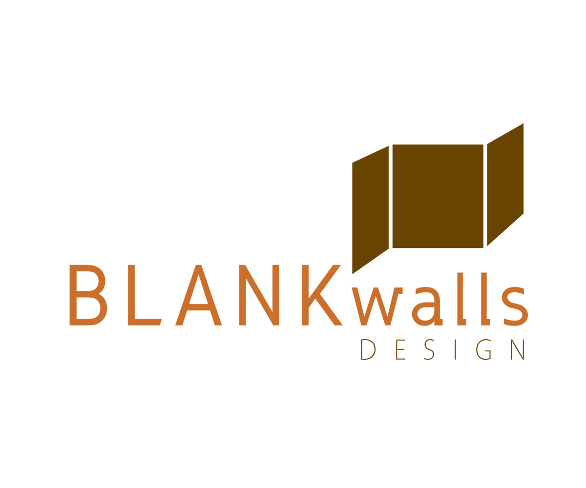 Logo Design by davecochran for BLANKwalls Design | Design #9430381