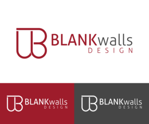Logo Design by Creative5 for BLANKwalls Design | Design: #9455735