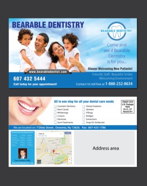 Postcard Design by meet007 for this project | Design: #9469425