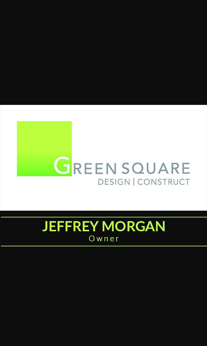 Business Card Design by stwebre1a for Green Square Design Construct Inc. | Design #9433668
