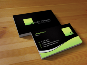 Business Card Design by Creations Box 2015 for Green Square Design Construct Inc. | Design: #9456217