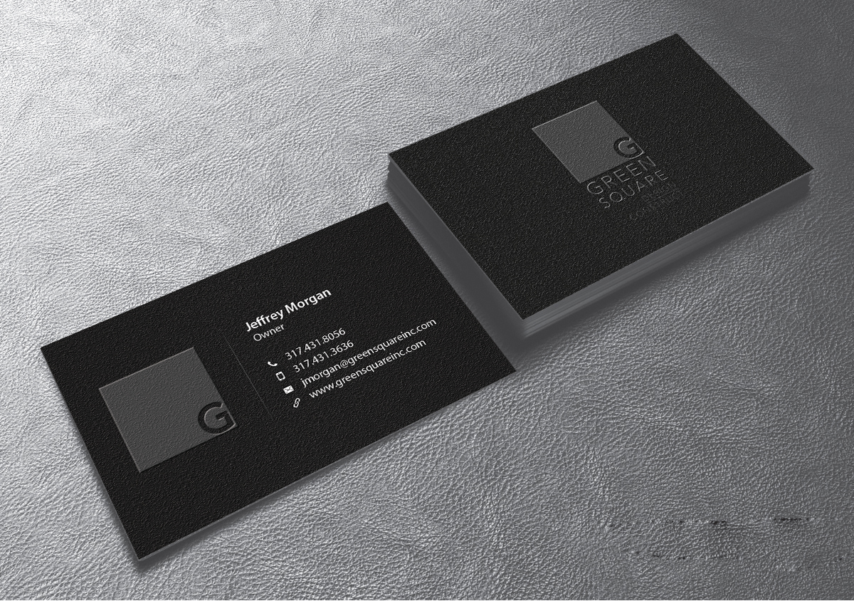 Design de Carte de Visite par Creations Box 2015 pour Green Square Design Construct Inc. | Design #9456247