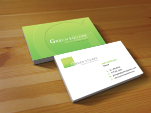 Business Card Design by Creations Box 2015 for Green Square Design Construct Inc. | Design: #9456251