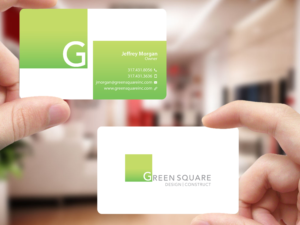 Visitenkarten-Design von Creations Box 2015 für Green Square Design Construct Inc. | Design: #9456260