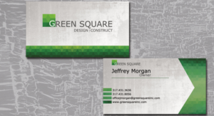 Business Card Design by Olia Kashyna for Green Square Design Construct Inc. | Design: #9458791