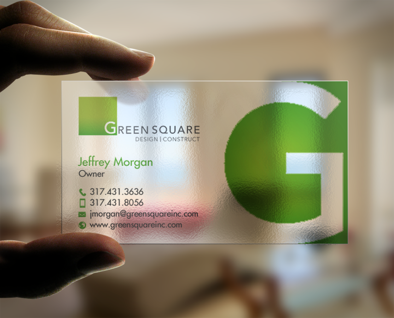 Business Card Design by chandrayaan.creative for Green Square Design Construct Inc. | Design #9456106