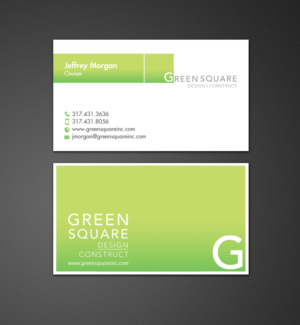 Visitenkarten-Design von chandrayaan.creative für Green Square Design Construct Inc. | Design: #9467111