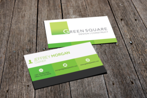 Visitenkarten-Design von isabel.paoli für Green Square Design Construct Inc. | Design: #9444009