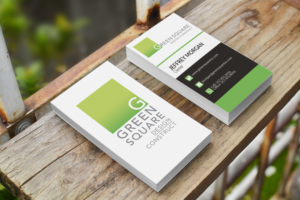 Business Card Design by isabel.paoli for Green Square Design Construct Inc. | Design: #9444010